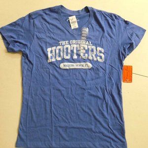 Hooters V-Neck Tee Maderia Beach FL Sm Med Lrg XL